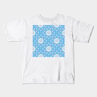 Coastal Dreamscape Kaleidoscope 4 Kids T-Shirt